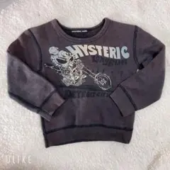 HYSTERIC MINI バイクプリント トレーナー 95 ヒスミニ