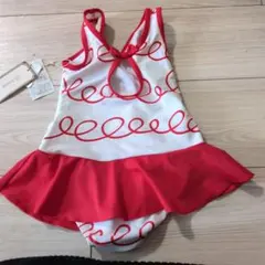 UVカット 女の子用 ワンピース水着 100センチ