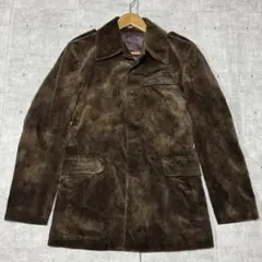 アドルフォドミンゲス ラムレザー M-65 ブラウン 48 L 高級 子羊革