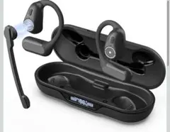 ヘッドセット Bluetooth5.4 通話用イヤホン 全方向性マイク