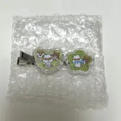 サンリオ おはじきシール風アクセサリー ヘアクリップ コロコロクリリン