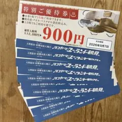 ヨコヤマユーランド鶴見優待券10枚セット