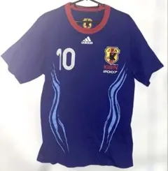 adidas 日本代表 リバーシブルTシャツ 2007 10番 JFA AP - メルカリ