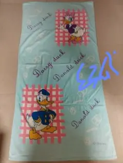 ディズニー ドナルドダック 大判 バスタオル　ビーチタオル タオルケット