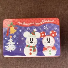 ディズニー空き缶　2012年クリスマス缶