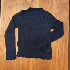 GU ブラック 長袖カットソー M