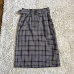 EMODA チェック柄タイトスカート