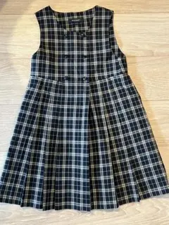 BURBERRY チェック柄 ジャンバースカート