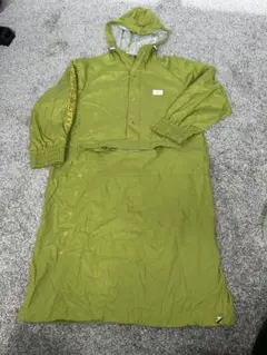 極美品　2024 マークアンドロナ 2WAY レインワンピース 　迷彩　フード 極美品 2024 マークアンドロナ 2WAY レインワンピース 迷彩 フード