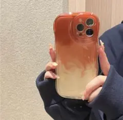 iPhone11ケース　韓国 かわいい お洒落　スマホケース ブラウン