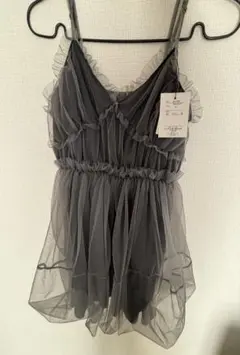 GRL チュールフレアキャミワンピース [dk1129]