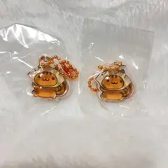ポムポムプリン 餃子 アクリルキーホルダー ベーグル2個セット