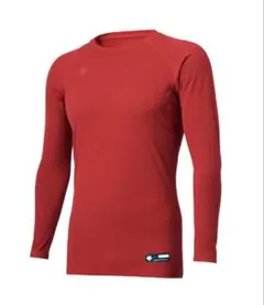 【新品未使用】デサント 野球 丸首 長袖 アンダーシャツ O レッド