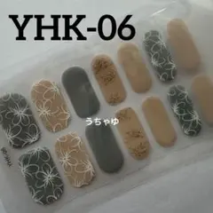 残2♡ジェルネイルシール　ハンド　YHK-06 ✿︎ 花柄