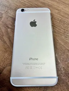 Apple iPhone 6 本体 ゴールド イヤフォン/充電器/箱付/初期化済