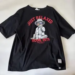 roial Tシャツ JUST RELAXED ブラック Lのサムネイル