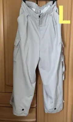 【CLEL】パラシュートパンツ　ワイドパンツ　L