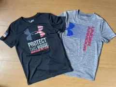 【アンダーアーマー】YMD140  Tシャツ2枚セット