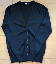 UNIQLO 黒 カーディガン Sサイズ