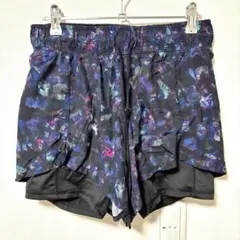 AITA ランニングショーツ Sサイズ カラフル インナー付き スポーツ