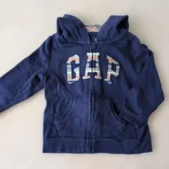 Baby Gapフード付き薄手スウェット 12-18ヶ月 ネイビー