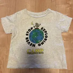 THE NORTH FACE キッズ Tシャツ 110サイズ　薄いグレー