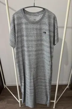 THE NORTH FACE 杢グレー 半袖 Tシャツ ワンピース L