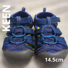 ✴*KEEN✴*ネイビー/ライムサンダル　14.5cm