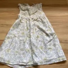 petit main 花柄ノースリーブワンピース 110