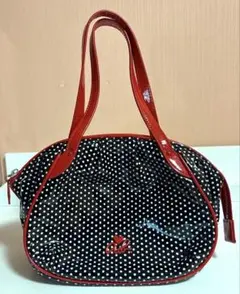 Agnes b ドット柄ハンドバッグのサムネイル