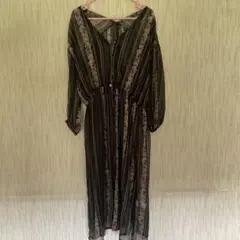 ワンピース　羽織りワンピース4月いっぱいお値下げ