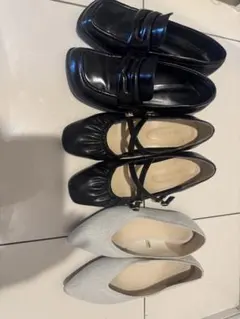 Charles、MAJESTIC レディース パンプス ローファー 3足セットのサムネイル