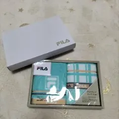 FILA　フルフィーコットン　ハンドタオル　2枚セット