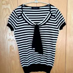 ★ketty ★ボーダー 半袖ニットのサムネイル