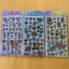 エスターバニー パワーパフガールズ トムとジェリー うるちゅるポップシール 3種