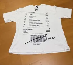 OY Tシャツ ホワイト レシートデザイン