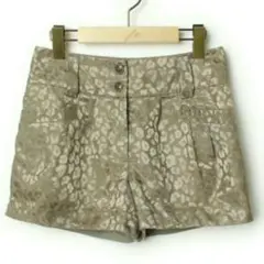 【お値下げ相談可！】エストネーション　レオパード柄 ショートパンツ