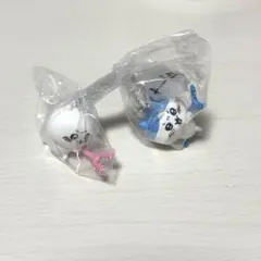 ちいかわ ガチャガチャ フィギュアキーホルダー ちいかわ&ハチワレ