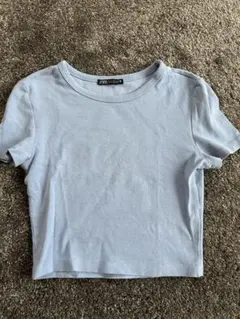 ZARA クロップドTシャツ Sサイズ