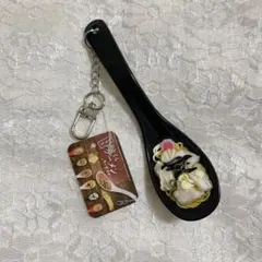【新品タグ付き】ひとくちラーメンキーホルダー　食品サンプル