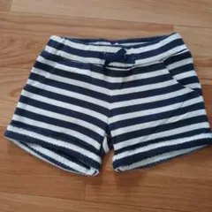 GLOBAL WORK　ボーダーショートパンツS
