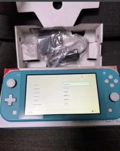 スイッチライト ターコイズ 　本体　充電器　箱