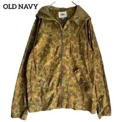 美品◆ OLDNAVY 迷彩柄マウンテンパーカー【M】ブルゾンカモフラミリタリー
