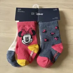 BABY GAP ミニーマウス靴下4足セット新品タグ付き 0-6months