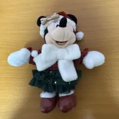 ディズニー クリスマス 2025 ミニー ぬいぐるみバッジ