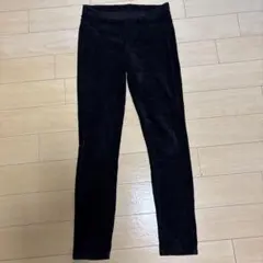ブラック コーデュロイ スキニーパンツ