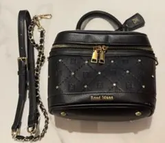 バニティ ロゼミュ ロゼミューズ bijou vanity bag ブラック 黒 - メルカリ