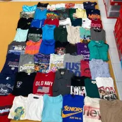 M3 アメリカ古着　ブランドミックス　Tシャツ　56着セット　まとめ売り