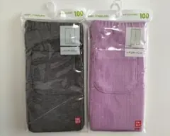 【新品】ユニクロ　レギンス　パンツ　ズボン　100　レギュラーフィット