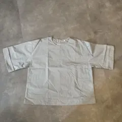 無印　美品　チェック柄 半袖シャツ Sサイズ
